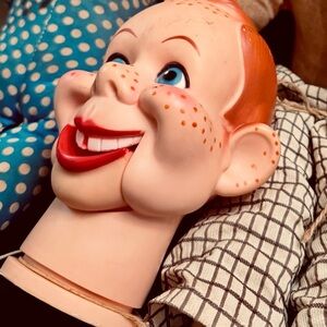 Ventriloquist Dummy with Red Hair